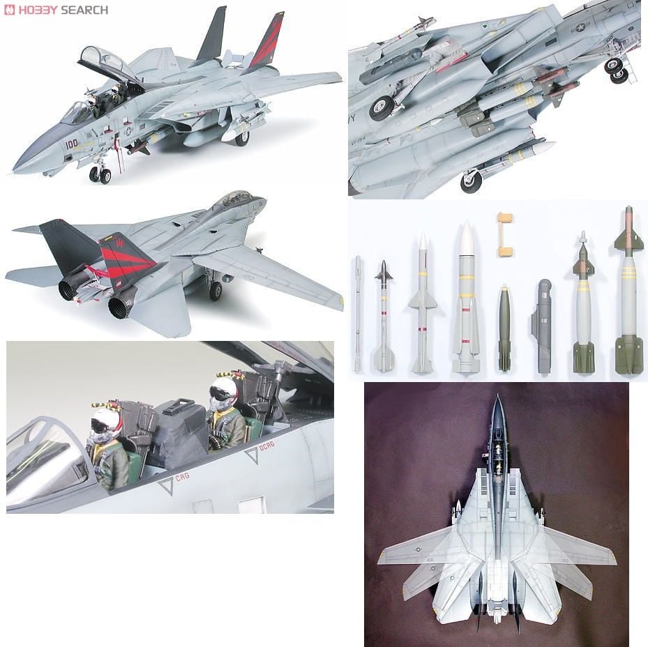 グラマン F-14A トムキャット ブラックナイツ (プラモデル) - ホビー