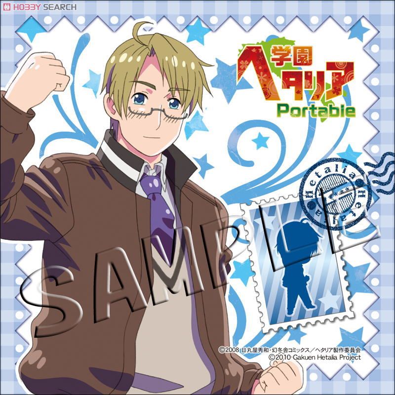 学園ヘタリア マイクロファイバータオル アメリカVer. (キャラクター