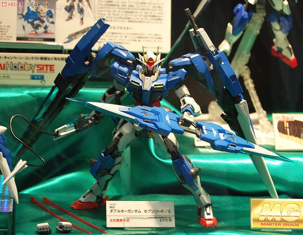 GN-0000/7S ダブルオーガンダム セブンソード/G (MG) (ガンプラ