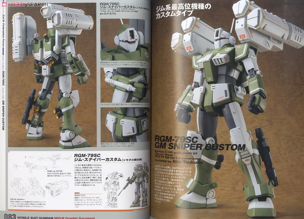 機動戦士ガンダム MSV-R Graphic Document (書籍) - ホビーサーチ 雑誌