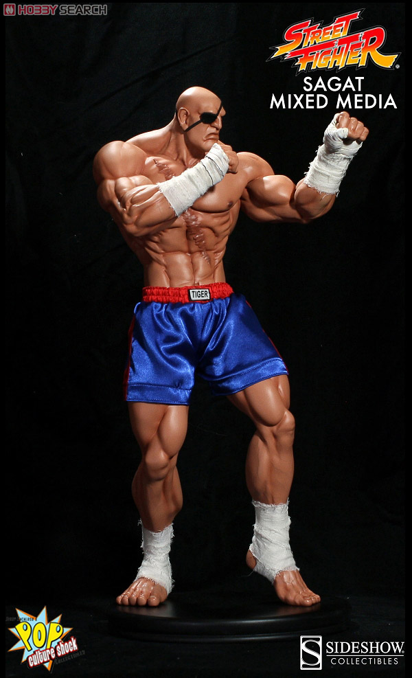 ストリートファイター/ ミックス・メディア 1/4 スタチュー: サガット
