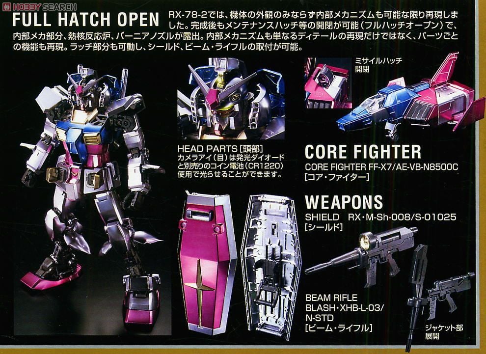 RX-78-2 ガンダム 30周年限定モデル エクストラフィニッシュVer. (PG