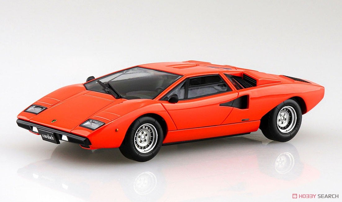 ランボルギーニ カウンタック LP400(オレンジ) (プラモデル) - ホビー