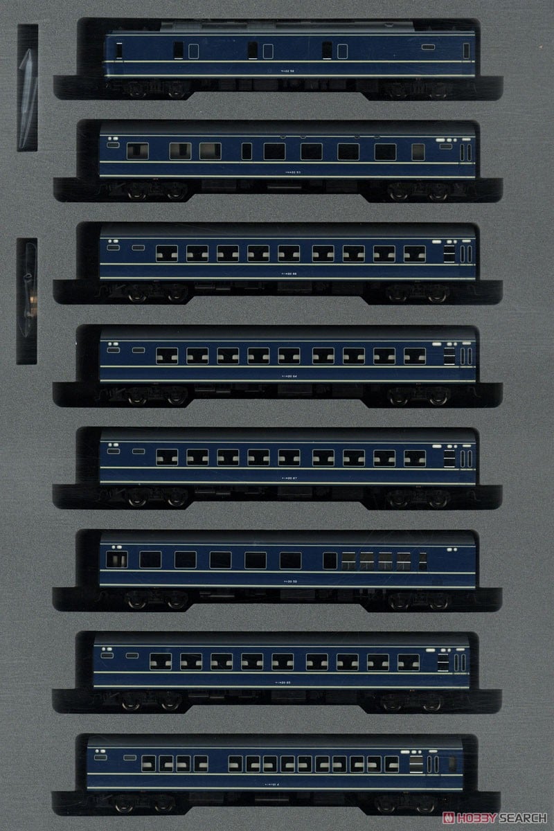 20系 寝台特急「さくら」 長崎編成 8両セット (8両セット) (鉄道模型