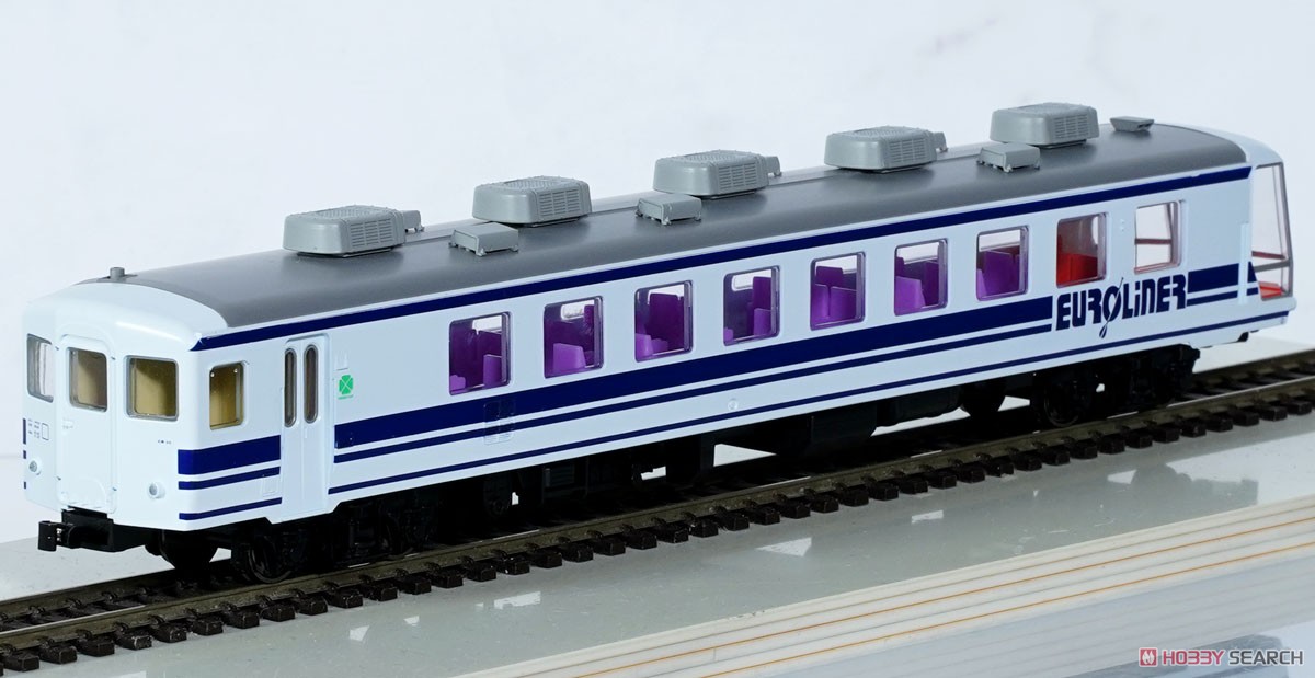 16番(HO) ユーロライナー基本5両セット (JNRロゴ付) (基本・5両セット