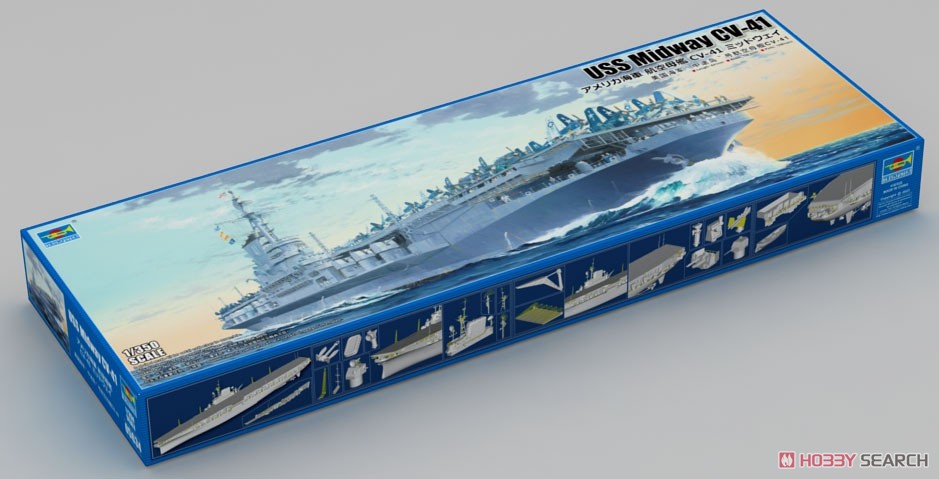アメリカ海軍 航空母艦 CV-41 ミッドウェイ (プラモデル) - ホビー