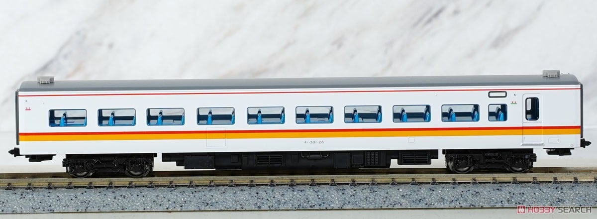 TOMIX381系くろしお基本6両セット（増結セットはジャンク品） TOMIX381