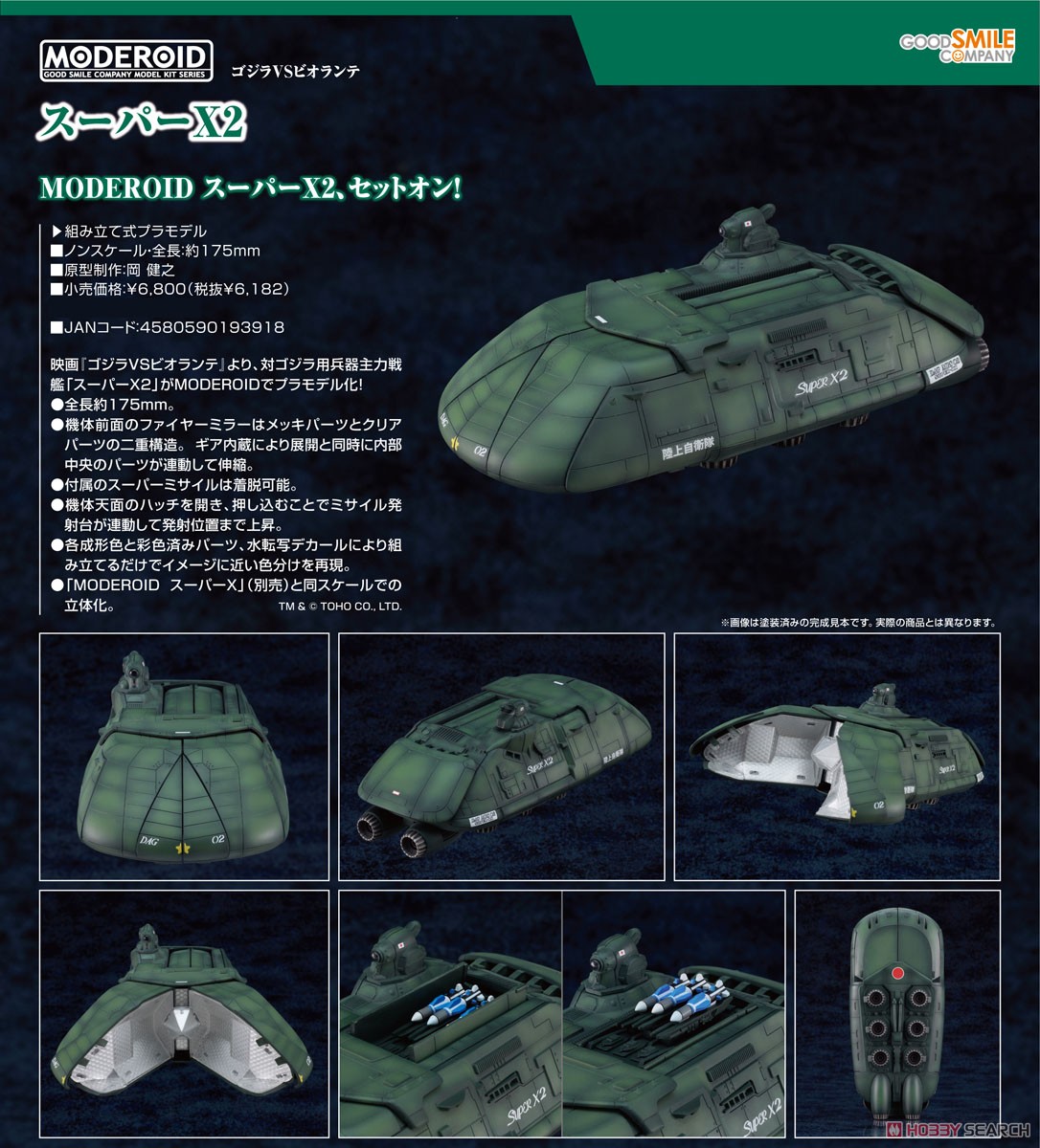 MODEROID スーパーX2 (プラモデル) - ホビーサーチ ガンプラ他