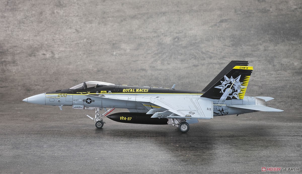 アメリカ海軍 艦上戦闘機 F/A-18E スーパーホーネット VFA-27 ロイヤル