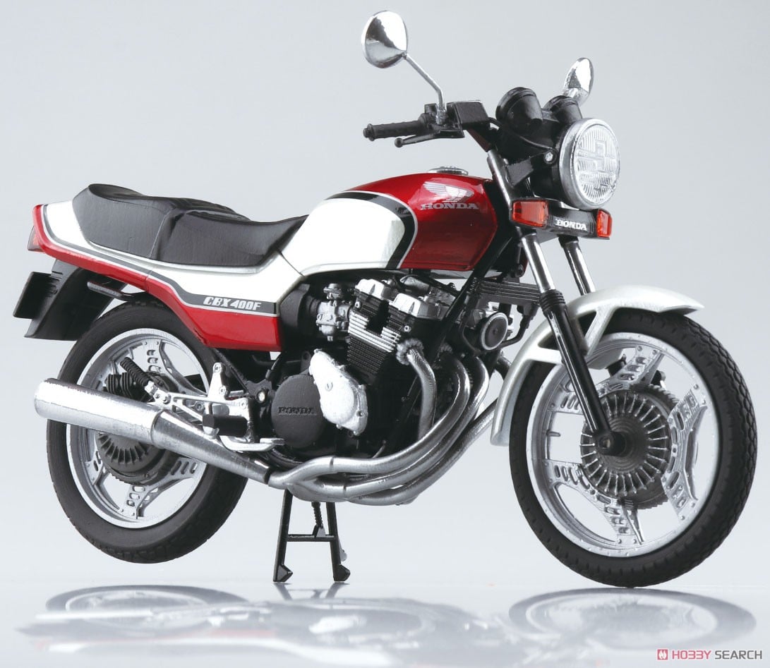 Honda CBX400F パール/キャンディレッド (ミニカー) - ホビーサーチ