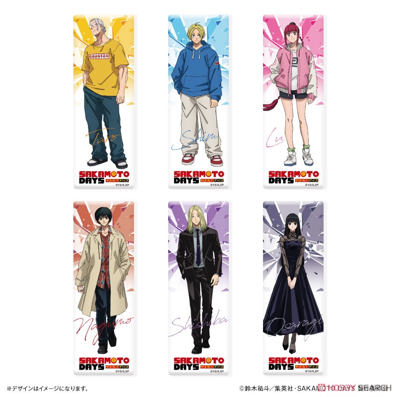 SAKAMOTO DAYS ロング缶バッジ 陸少糖 (キャラクターグッズ) - ホビー