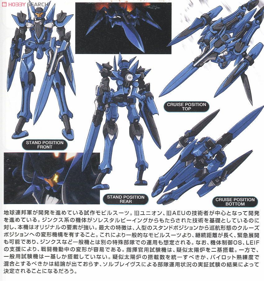 ブレイヴ指揮官用試験機 (HG) (ガンプラ) - ホビーサーチ ガンプラ他