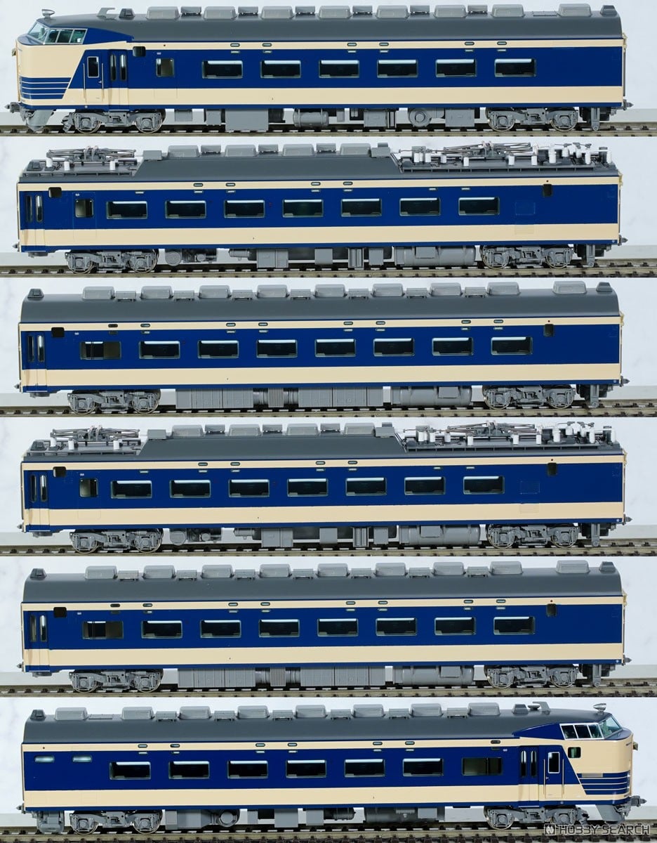 ☆特価品 16番(HO) JR 583系電車 (JR東日本N1・N2) 編成セット (6両