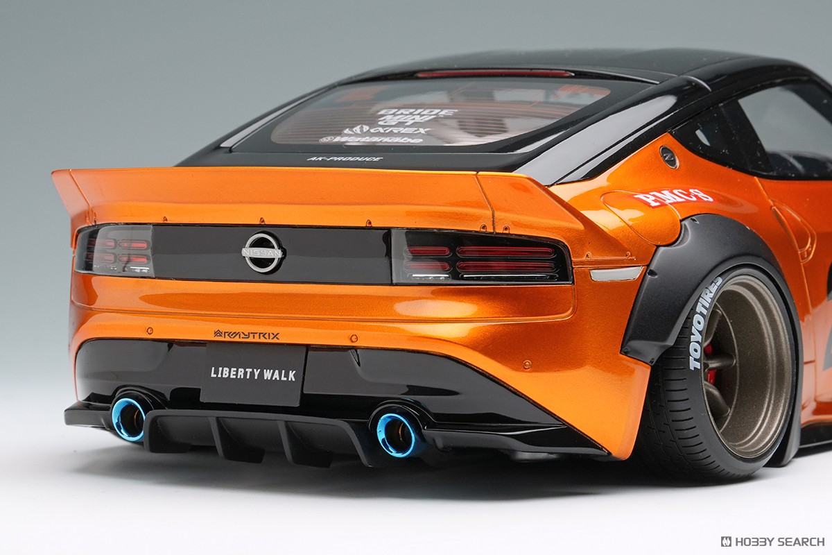 lb nation Fairlady Z(RZ34) (RS Watanabe 8spoke wheel) Candy Gold