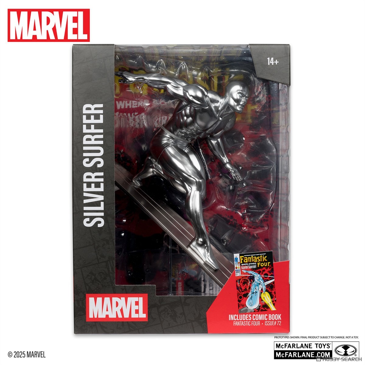 マーベル・コミック』1/6スケール「シーン・フィギュア」#014 シルバー