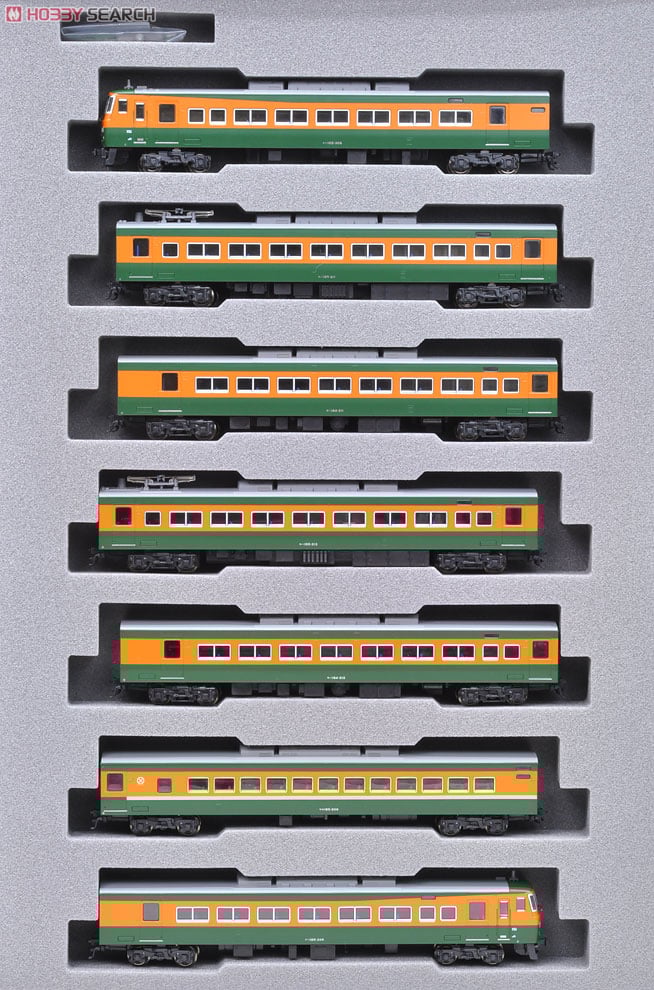 185系200番台 湘南色タイプ (7両セット) ☆ラウンドハウス (鉄道模型