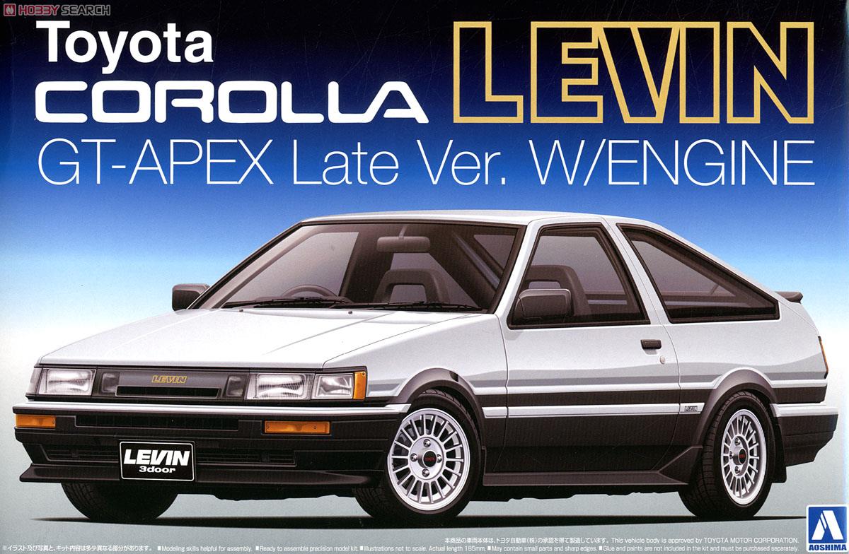 AE86 カローラレビンGT-APEX 後期型エンジン付 (プラモデル) - ホビー