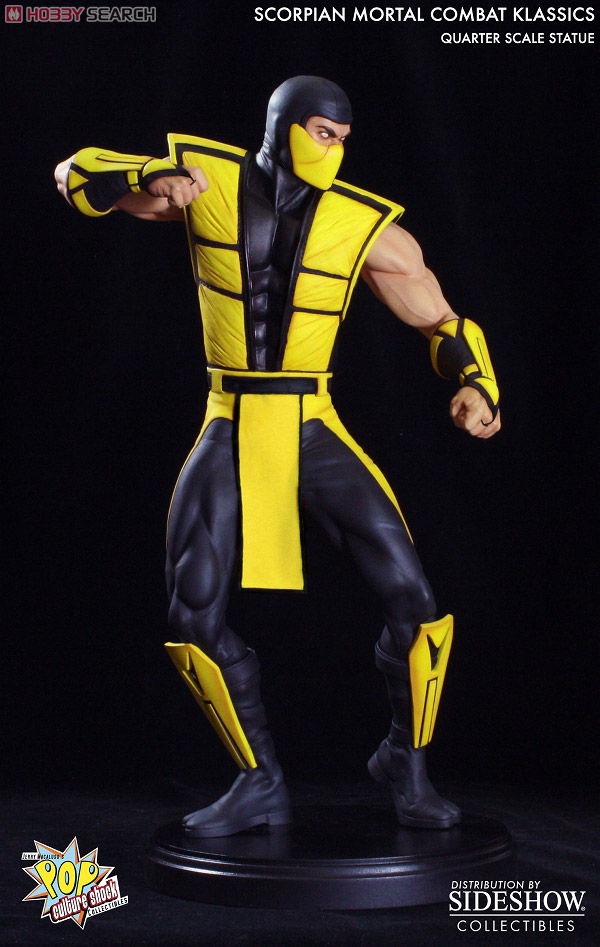 モータルコンバット クラシックス/ 1/4 スタチュー スコーピオン (完成
