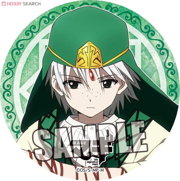 マギ」 缶バッジ 「ジャーファル」 (キャラクターグッズ) - ホビー