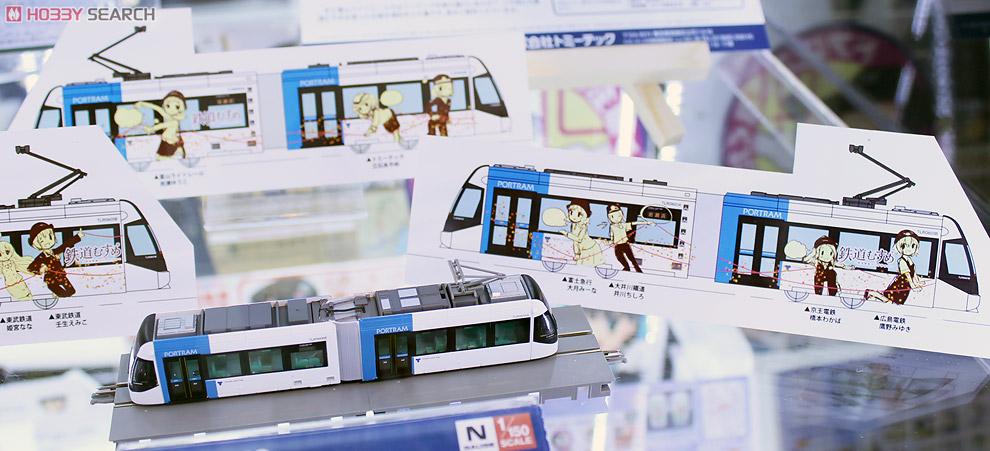 鉄道コレクション 富山ライトレール TLR0606 (鉄道むすめラッピング・B