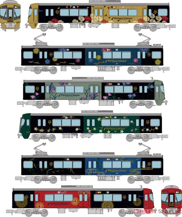 鉄道コレクション 西日本鉄道 3000形 柳川観光列車「水都」 6両編成