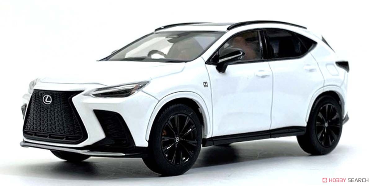 レクサス NX 350h F SPORT ホワイトノーヴァガラスフレーク (ミニカー