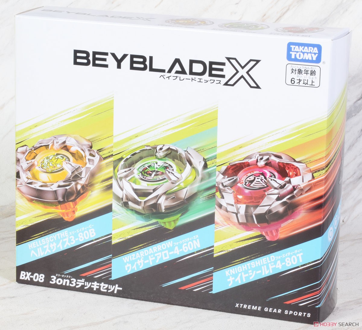 BEYBLADE X BX-08 3on3デッキセット (スポーツ玩具) - ホビーサーチ