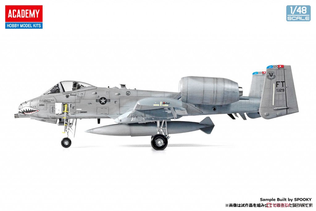 A-10C サンダーボルトII `アメリカ空軍 第75戦闘飛行隊` (プラモデル