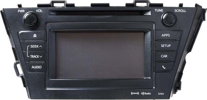 2012-14 Toyota Prius OEM AM FM Radio XM Single CD Player 86140