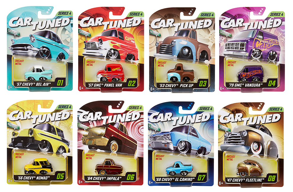 CAR TUNED 1/64 2025 MAINLINE SERIES 4 SET OF 8 / *FREE USA
