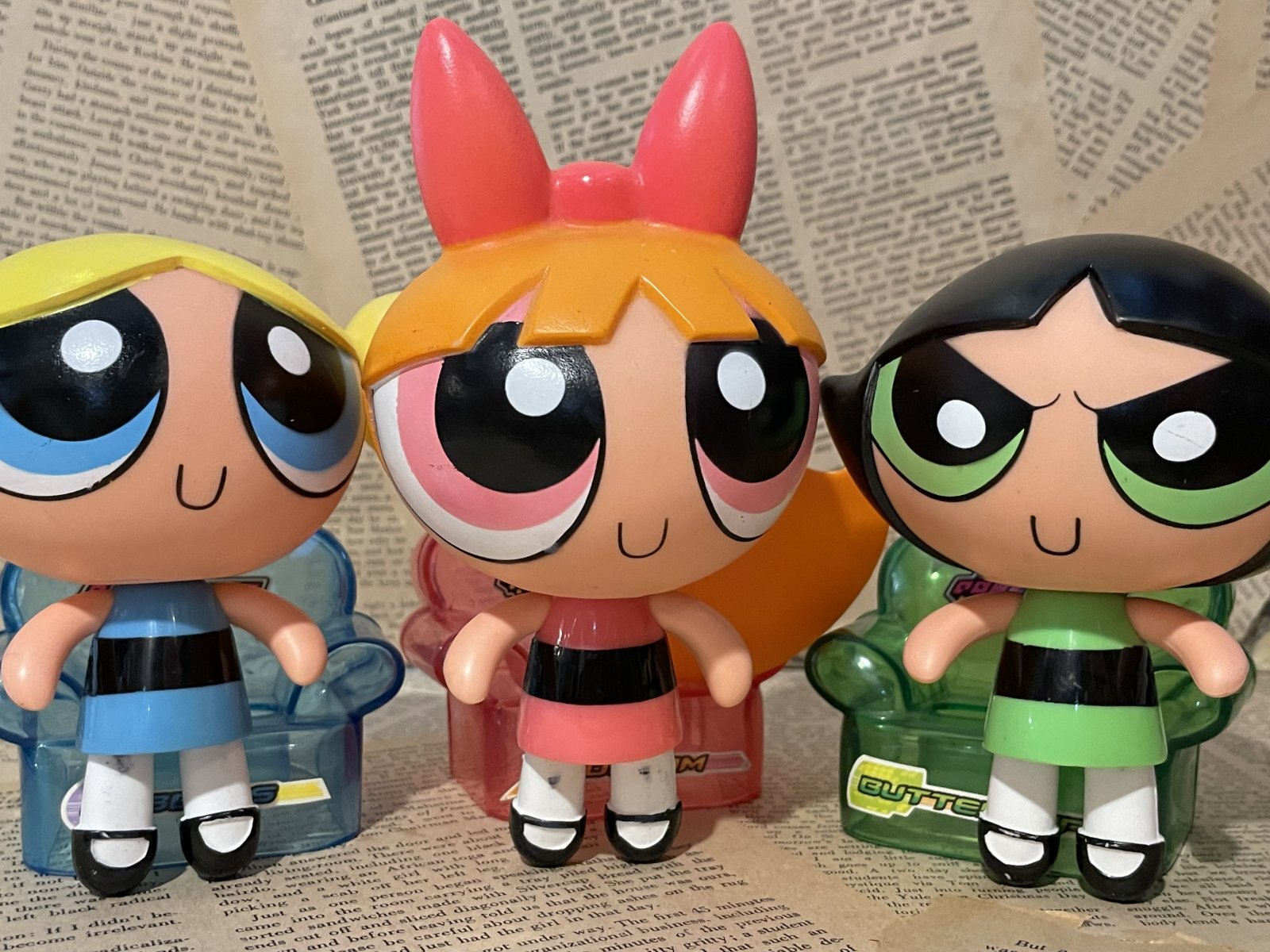 パワーパフガールズ アクションフィギュア 6体セット THE POWERPUFF