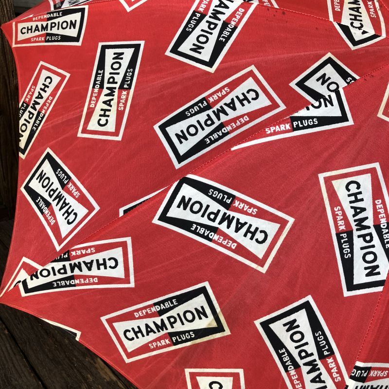 Vintage Champion Spark Plug Umbrella (MA44) - 2000toys Antique Mall