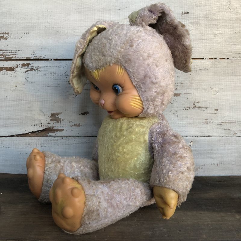 Vintage Gund Rubber Face Doll Bunny (S794) - 2000toys Antique Mall