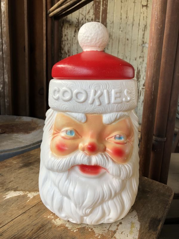 70s Vintage EMPIRE Santa Claus Mold Cookie Jar (M091) - 2000toys