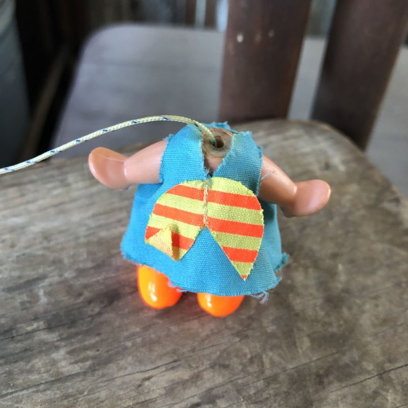 1971 Vintage Mattel Talk Ups Pull String Talking Doll Works (M957