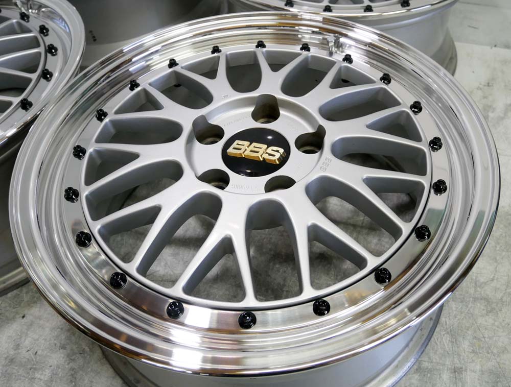 BBS-LM17インチ裏組みハーフリメーク＆フルリメークx2台 | 仕上げ実績
