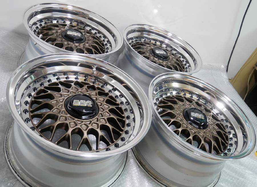 BBS RS 15インチ 純正アウターリム 1J 純正リム