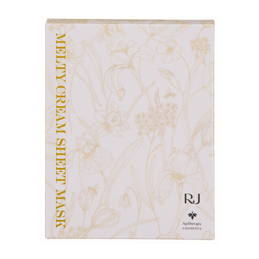 RJメルティクリームシートマスク 5枚入り｜化粧品の通販 山田養蜂場