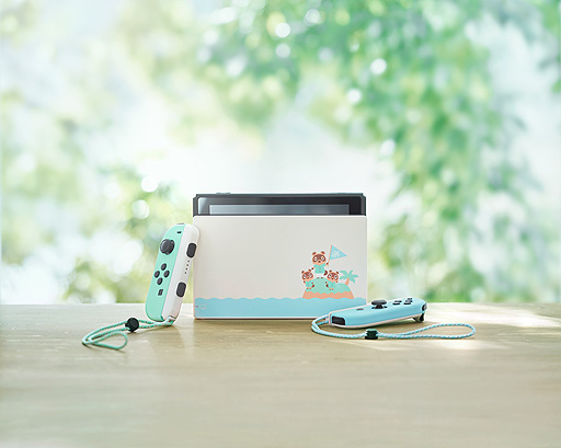 あつまれ どうぶつの森」特別デザインのSwitch本体セットとキャリング