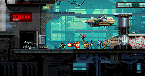 Switch版「Huntdown」が本日リリース。1980年代のアクション映画や