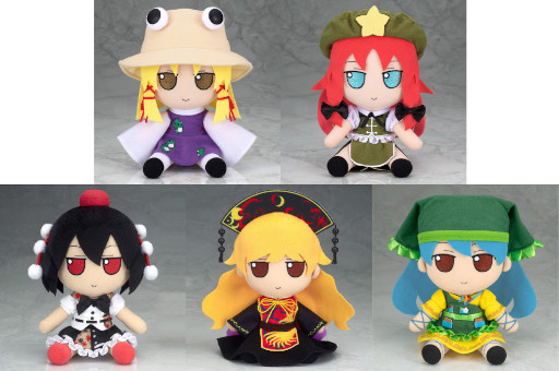 東方Project」ふもふもぬいぐるみシリーズに“すわこ”など4種類の商品が