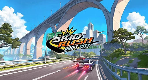 PC向けオンラインレースACT「SKIDRUSH:Drift City」，オープンワールド