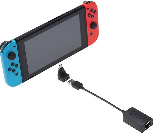Switch用を謳うUSB LANアダプタがサイバーガジェットから。USB Type-A