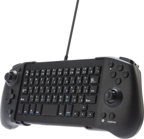 左右にJoy-Conを取り付けられるSwitch用USBキーボードが2月25日に発売