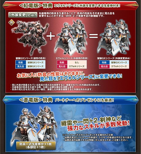 モンスターハンター フロンティアZ プレミアムエディション」とPS4専用