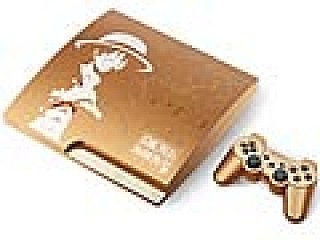 黄金色のPS3本体がセットになった「PlayStation 3 ワンピース 海賊無双