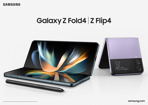 Samsung，折りたたみ式スマホ「Galaxy Z Fold4」を発表。Android 12L