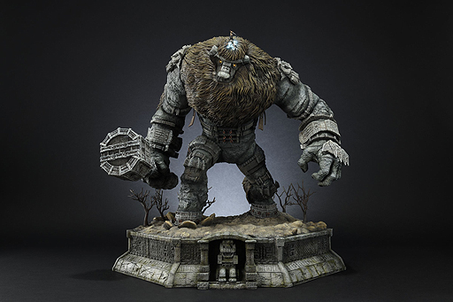 ワンダと巨像」の「第1の巨像」が大型スタチューに。弱点が光る機能や