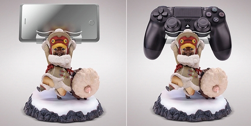 MHW:ICEBORNE」，イーカプコン限定「オトモアイルーマルチスタンド」の