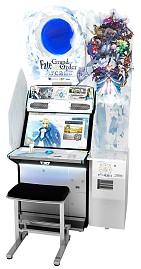 Fate/Grand Order Arcade」のキービジュアルと筐体が初公開